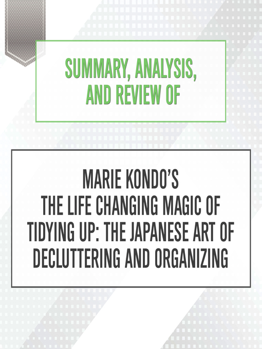 Summary Analysis And Review Of Marie Kondos The Life - 