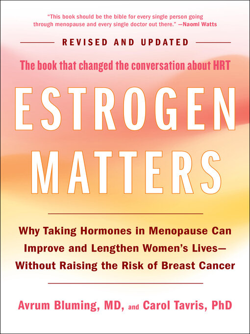 Cover Image of Estrogen matters