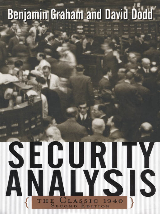 El inversor inteligente · Security analysis / Benjamin Graham