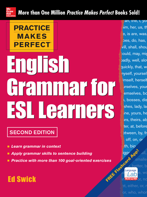 Practice Makes Perfect English Grammar for ESL Learners - North ...