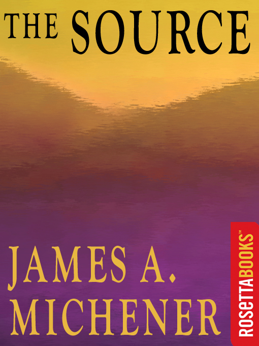 The cover of The Source by James Michner