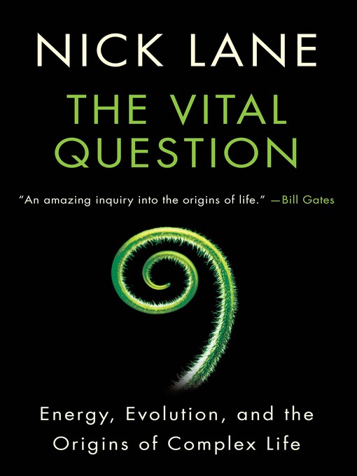 The Vital Question - Greater Phoenix Digital Library - OverDrive