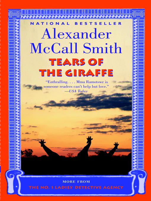 Cover Image of Tears of the giraffe