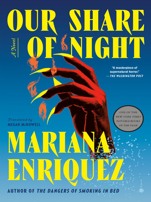 Nuestra Parte de Noche / Our Share of Night: A Novel : Enriquez, Mariana:  : Libros