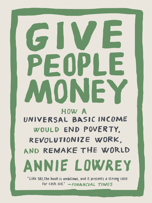 Give people money