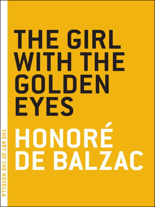 The Girl with the Golden Eyes eBook by Honoré de Balzac - EPUB