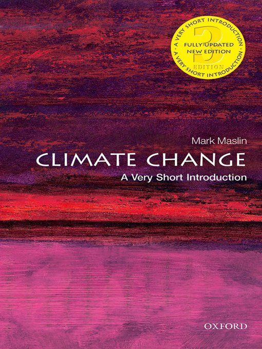 Cover art of Climate Change: A Very Short Introduction by Mark Maslin