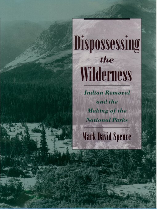 Cover: Dispossessing the Wilderness