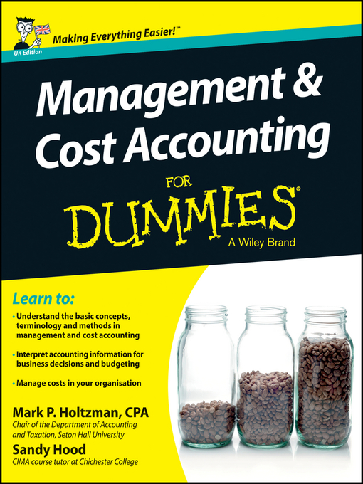 Management And Cost Accounting For Dummies Uk National Library Board Singapore Overdrive