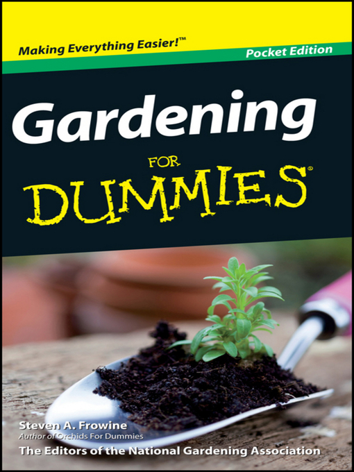 Title details for Gardening Basics For Dummies by Steven A. Frowine - Wait list