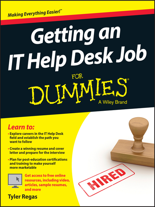 Getting An It Help Desk Job For Dummies National Library Board