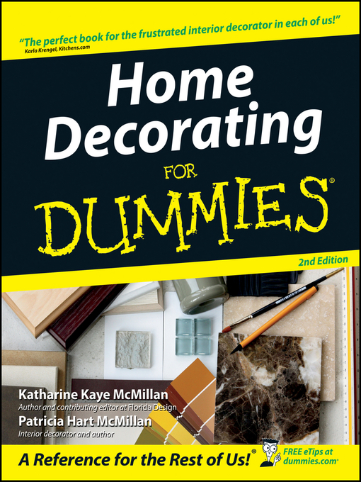 Home Decorating For Dummies - Henrico County Public Library ...
