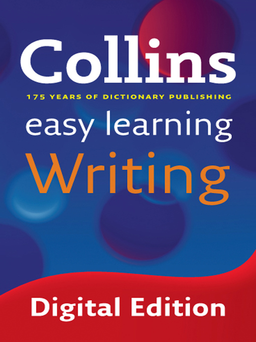 Cover art of Collins Easy Learning Writing by Collins