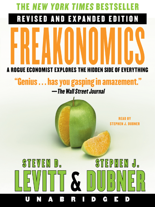 freakonomics by steven d levitt