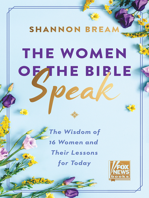 the women of the bible speak by shannon bream