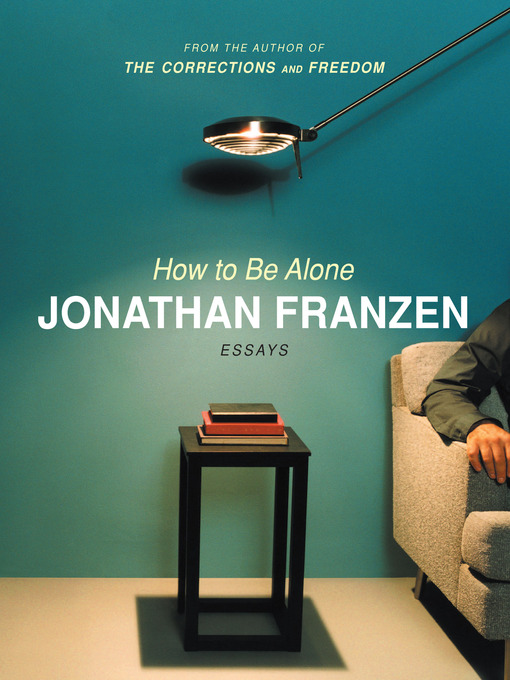 how to be alone franzen