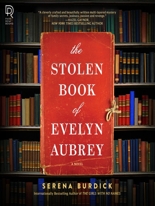 The Stolen Book of Evelyn Aubrey - Libby