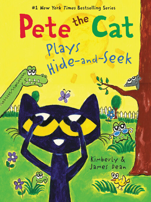Chú mèo Pete chơi trò trốn tìm, bìa sách
