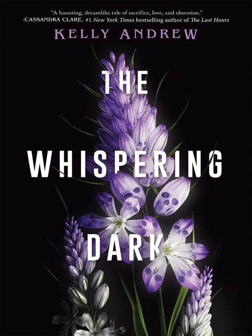 Book cover, "Whispering Dark" by Kelly Andrew