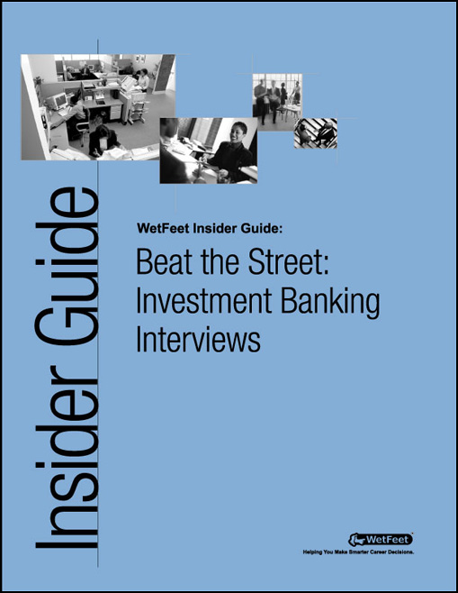 Vault career guide to investment banking 2018 pdf