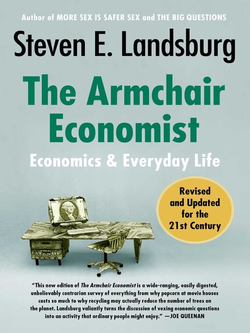 The Armchair Economist revised and updated May 2012 National