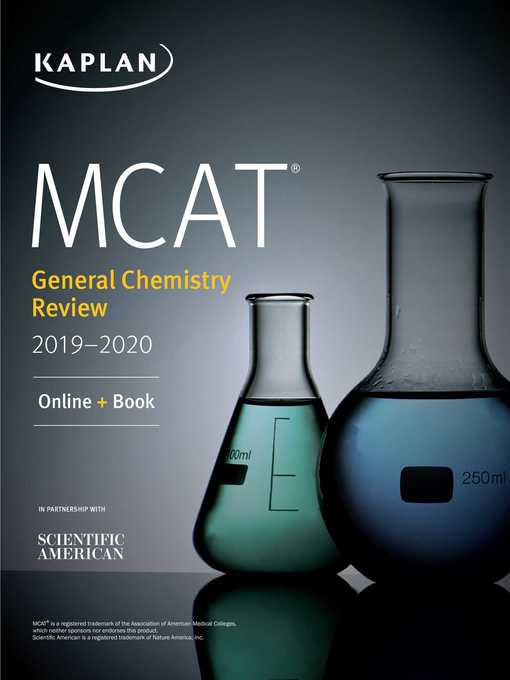 Title Details For MCAT General Chemistry Review 2019 2020 By Kaplan Test Prep
