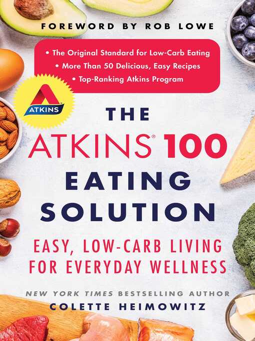 The Atkins 100 Eating Solution Loudoun County Public Library Overdrive