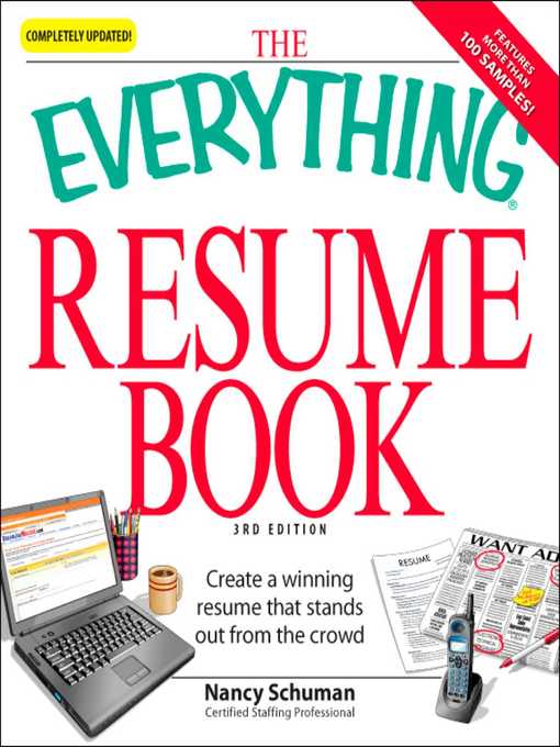the everything resume book four county library system overdrive sample resume bsr resume sample library and more