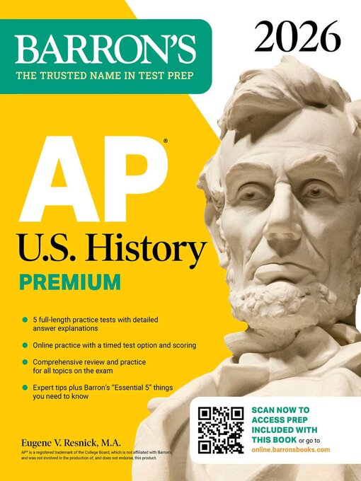 Barron's AP U.S. History Premium 2026