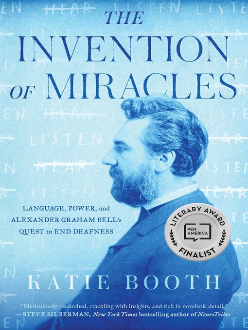 Book cover, "The Invention of Miracles" by Katie Booth