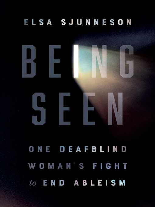 Book cover, "Being Seen" by Elsa Sjunneson