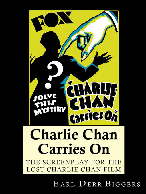 Cover image for Charlie Chan Carries On
