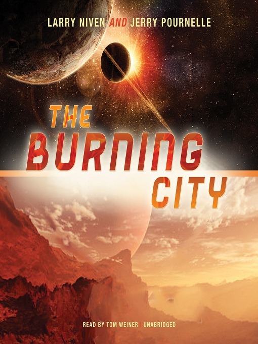 The burning city