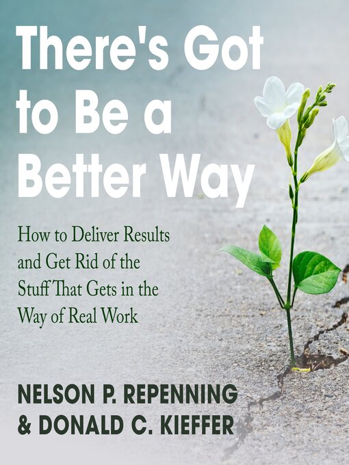 There's Got to Be A Better Way