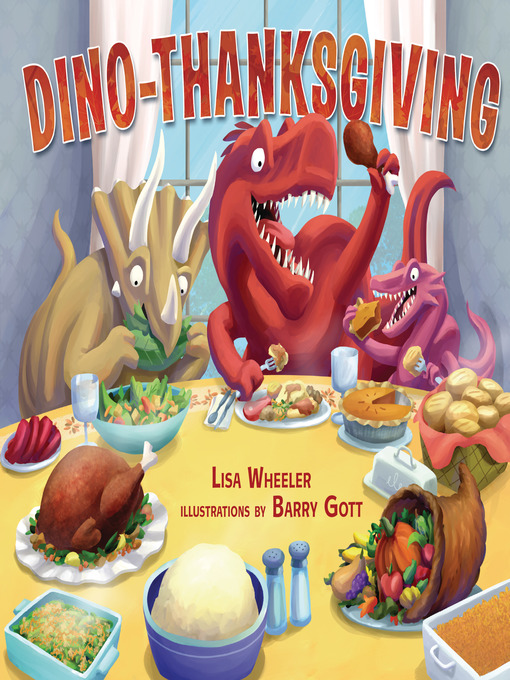 Dino-Thanksgiving, book cover