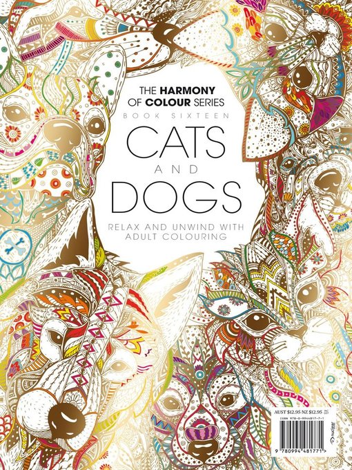 Colouring book: cats and dogs cover image