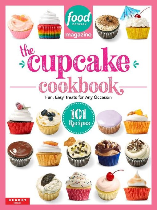 Food network the cupcake cookbook cover image