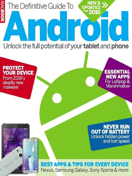 The definitive guide to android cover image
