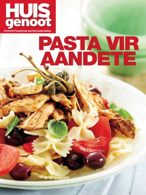 Huisgenoot pasta vir aandete cover image
