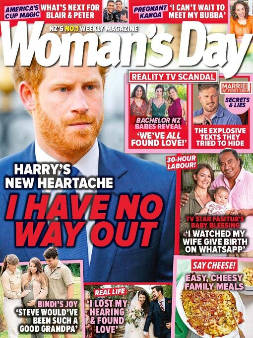 Woman's day magazine nz cover image