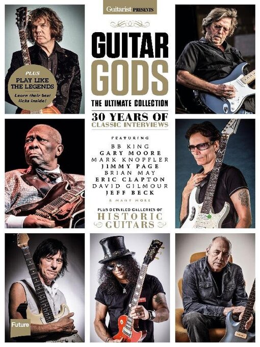 Guitarist presents: guitar gods cover image