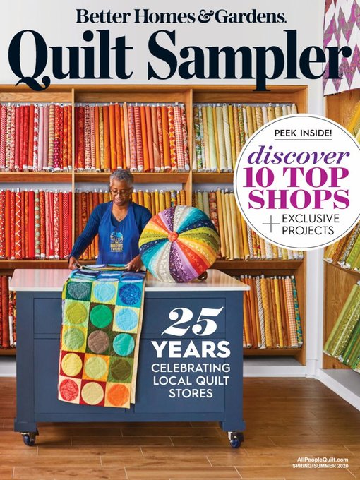 Meredith bookazines - quilting cover image