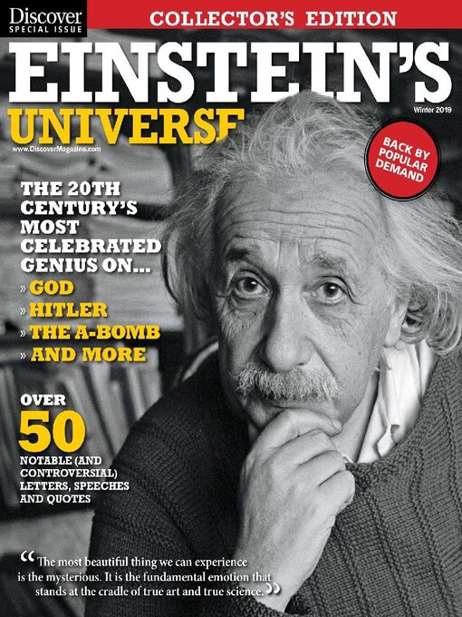 Einstein's universe cover image