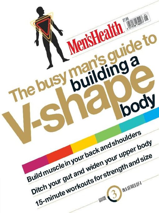 Men's health the busy man's guide to building a v-shape body cover image