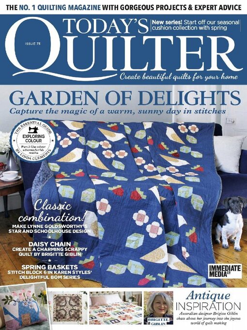 Today's quilter cover image