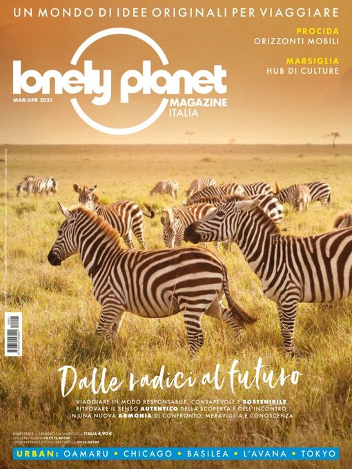 Lonely planet magazine italia cover image