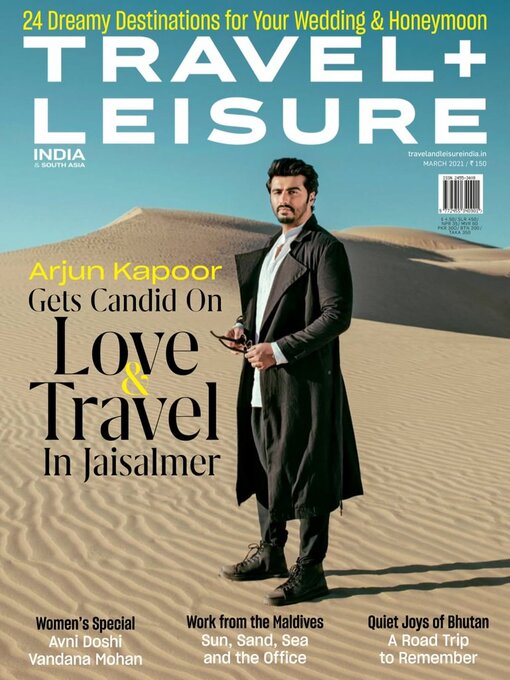 Travel + leisure india & south asia cover image