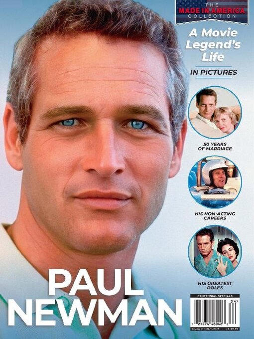 Paul newman - a movie legend's life in pictures cover image