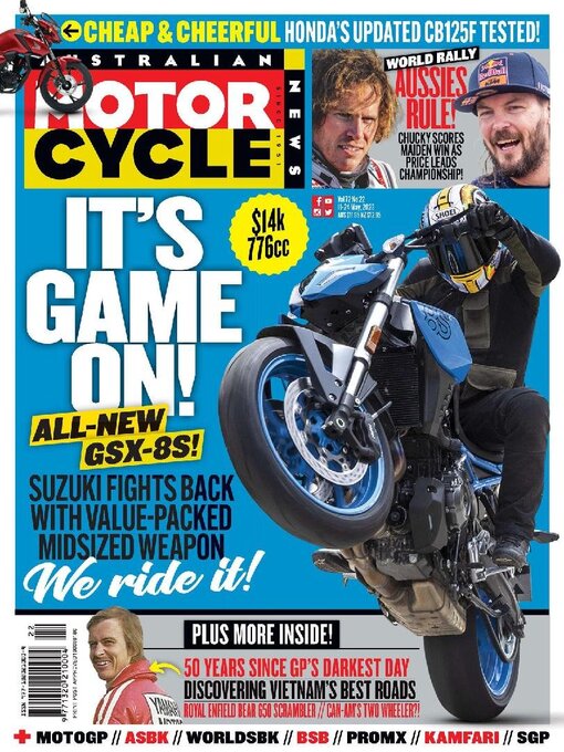 Australian Motorcycle News Vol 72 Issue 19 (Digital) 