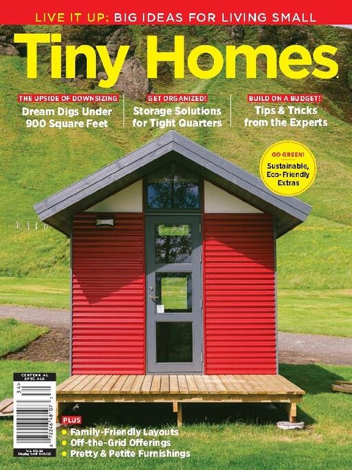 Tiny homes - live it up: big ideas for living small cover image
